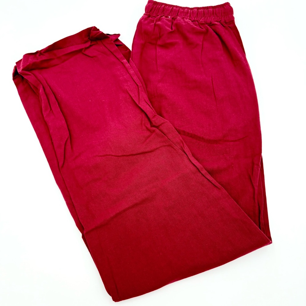 NEW Pallet Pull Wine Colored Baggy Pants Size Medium (CWB0001)